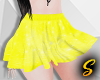 S! Cute Skirt Yellow