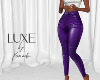 LUXE Leather Purple