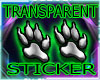 Paws Stickers