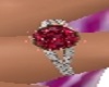 R-Garnet Ring (Jan)