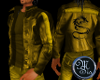 (MSis)Gold LeatherJacket