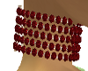 Red dimond  choker