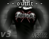 ]Akiz[ Metal Outfit v3