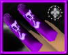 [WK] Purple Fox Nails