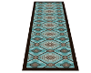 SW Teal Rug Runner