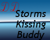 DD*Storms kissing buddy