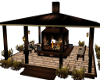 Modish Outdoor Fireplace