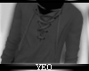 |Y| Grey Lace Sweater