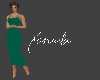X Slipdress Emerald
