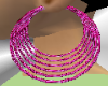 Hot Pink Sparkle Hoops