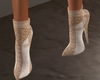 gold spark boots