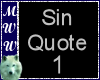 Sin Quote 1