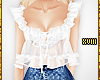 ! Lace Top White