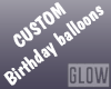 𝓖| Birthday Balloons
