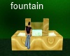golden pose fountain
