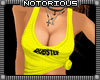 Dubstep Yellow Tank
