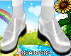 (A) White Easter Shoes