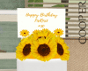 !A sunflower cake
