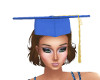 Blue Graduation Cap
