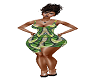 African Print Dress XXL