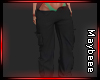 Blk Cargo n Green Panty