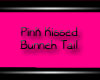 [K] Pink Kissed Bun Tail