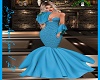 LV/Lindas Aqua Gown