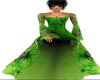 elegante fiesta verde
