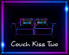 Neon Couch Kiss Two