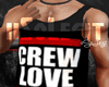 crew love blk n red