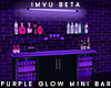Ao| Purple Glow Mini Bar