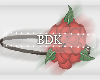 (BDK)BDK Choker flower