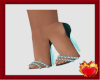 Teal Party Heels