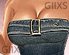 🅟 denim belt dress v2
