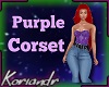 Purple Corset