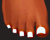 white toe$