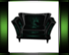 green 3 person couch