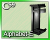 Alphabet Seat E