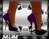 (M)~Elegant Pumps purple