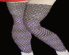 Black & Violet Stripes
