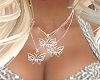 3 Butterfly Necklace