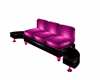pink /blk Sofa