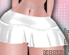 !N #1 skirt white