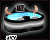 10Pose TV HotTub BLk*Sil