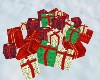 Pile Of  Xmas Gift Boxes