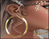 Gold Hoop Earrings BIG