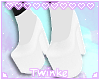 Heels w/ Socks| White V2