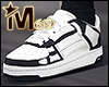 M69 Black White W/ Socks