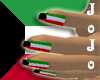 [JoJo]kuwait flag nails