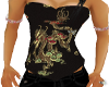 asian dragon corset top
